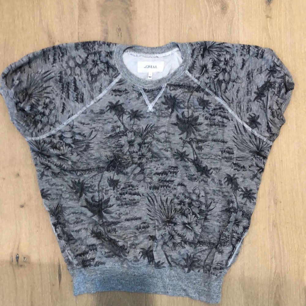 The Great Short Sleeve Sweatshirt sz 2